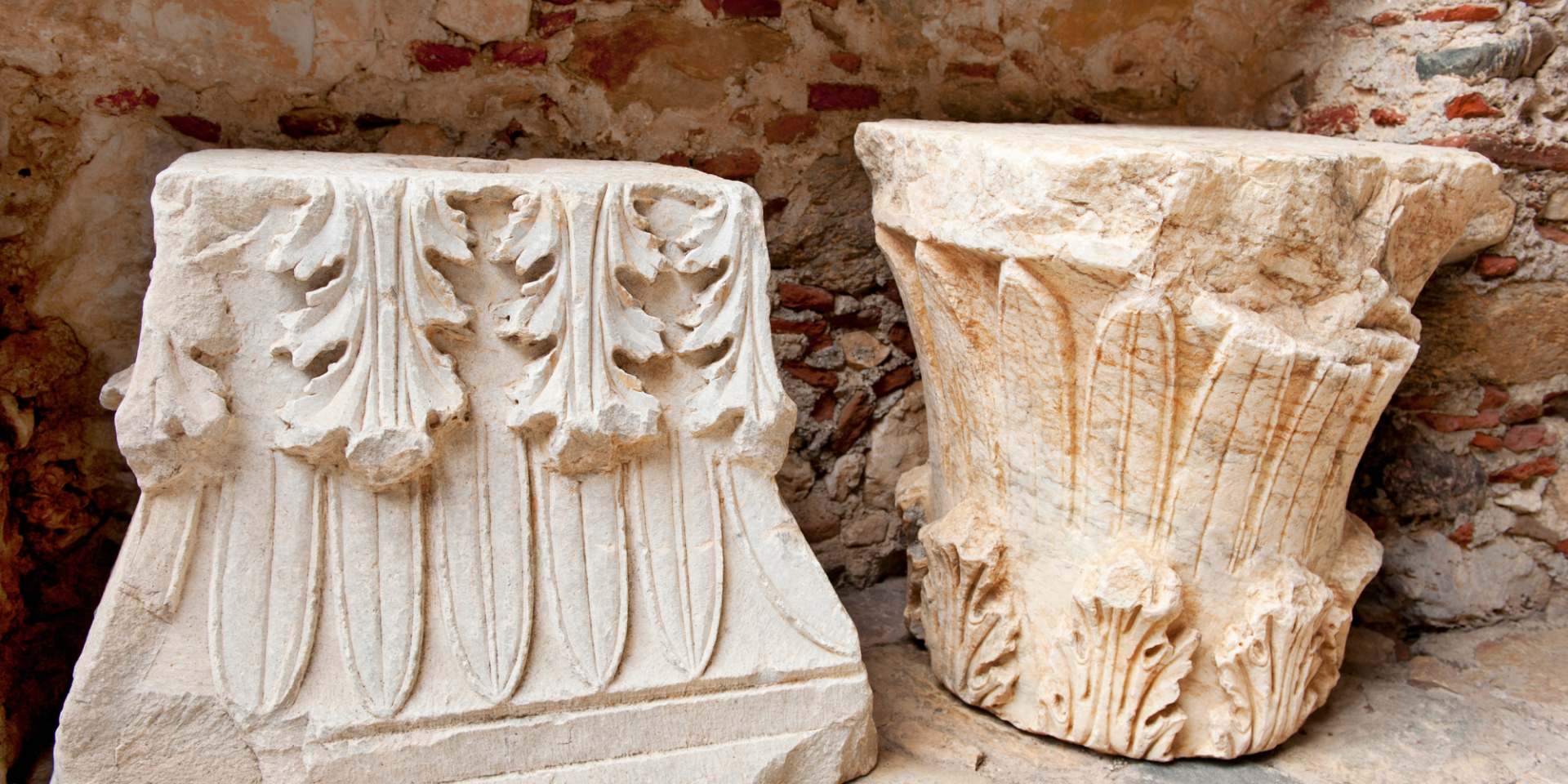 Byzantine Ornaments in the Town Mystras