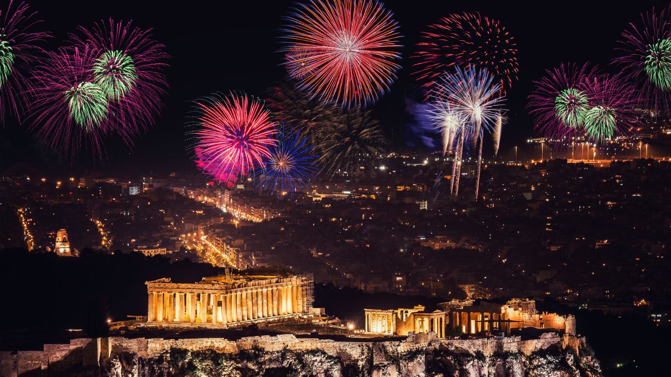 Athens New Years Eve